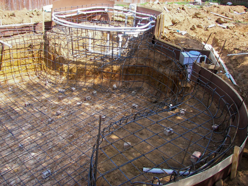 Construcción de Alberca